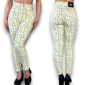VERSACE Couture Floral Jeans